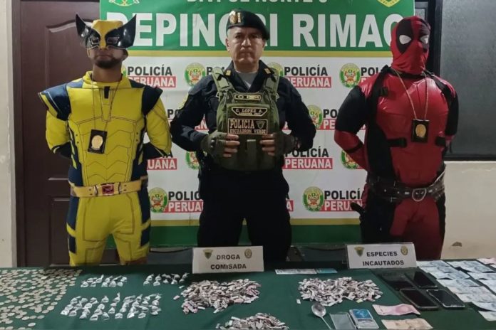 Rímac: policías vestidos de superhéroes combaten delincuencia