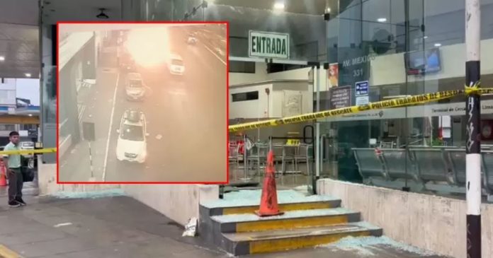 Investigan granada en terminal de buses