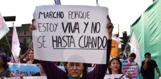 Miles se movilizan contra la violencia de género 