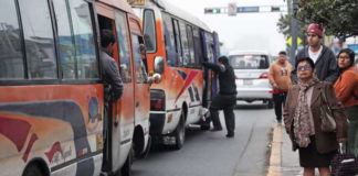 Transportistas exigen renuncia del ministro del Interior