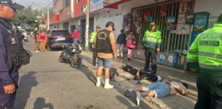 Policía frustra asalto cerca a un banco en San Juan de Lurigancho