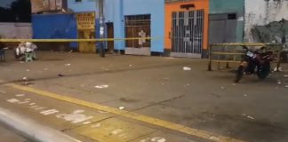 Sicarios acribillaron a motociclista frente a Estación Grau Sicarios acribillaron a motociclista frente a Estación Grau