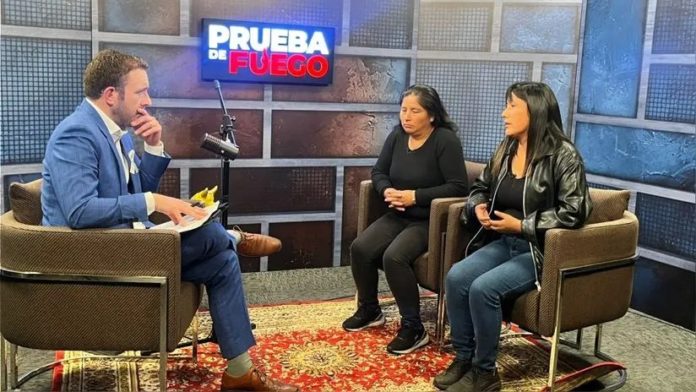 Familiares de Sheyla Cóndor: 