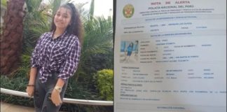 SMP: Adolescente desaparece tras salir de su colegio