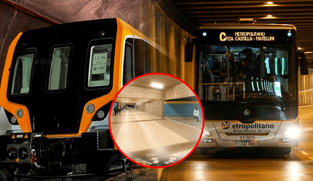 Túnel de 180 metros conectará la Línea 2 del Metro con el Metropolitano Túnel de 180 metros conectará la Línea 2 del Metro con el Metropolitano