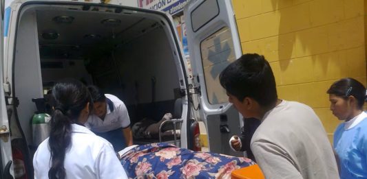  Junín: Cobrador sufre graves quemaduras tras ser rociado con gasolina y prendido fuego