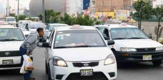 Tarifas de taxis por aplicativos se disparan en Lima debido a obras viales
