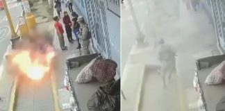 Buzón explota y hiere a mujer