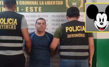 Cae extorsionador “Mickey Mouse”