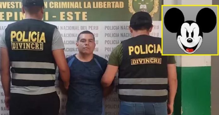 Cae extorsionador “Mickey Mouse”