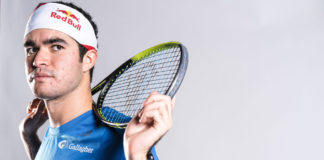 Diego Elías lidera a Perú en el Mundial por Equipos de Squash en Hong Kong