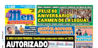 Portada Diario El Men (08/12/2024)