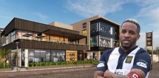 Jefferson Farfán inaugura su primer centro comercial