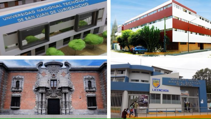 Congreso aprueba 14 universidades públicas y buscan crear 24 más Congreso aprueba 14 universidades públicas y buscan crear 24 más