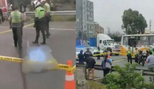 Repartidor muere en Panamericana Sur Repartidor muere en Panamericana Sur