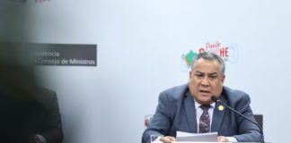 Adrianzén: "Algunos pretendan desestabilizar nuestro país"