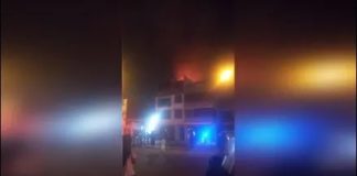 SMP: Hombre falleció tras incendio registrado en un edificio