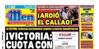 Portada Diario El Men (30/12/2024)