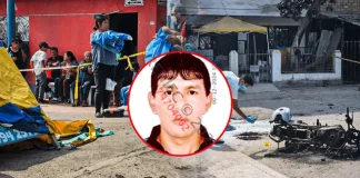 Balacera en fiesta de SJL deja un muerto y un sicario quemado