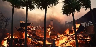 Tragedia en Altadena: hombre pierde la vida intentando salvar su hogar de voraz incendio