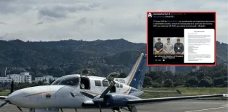 Avión con 10 pasajeros desaparece en Colombia Avión con 10 pasajeros desaparece en Colombia