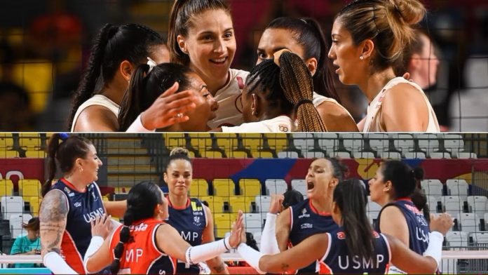 Universitario vs. San Martín:  Fecha 4 de la Liga Peruana de Vóley