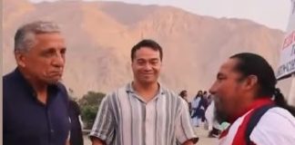 Antauro Humala Tasso sostuvo un encuentro con David Chauca, más conocido como el Hincha Israelita