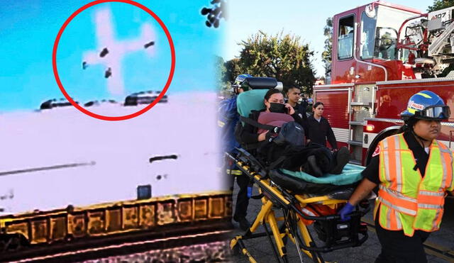 Avioneta se estrella en edificio de California: 2 muertos y 19 heridos Avioneta se estrella en edificio de California: 2 muertos y 19 heridos