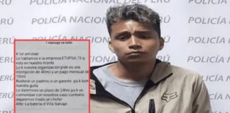 Cayó extorsionador de buses ‘El Chino’