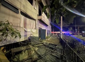 Delincuentes detonaron material explosivo frente a la sede del Ministerio Público ubicada en la ciudad de Trujillo