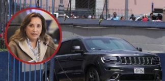 Dina Boluarte acudió a Fiscalía por operación a nariz