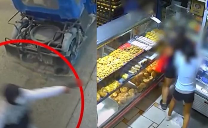 Disparan a panadería