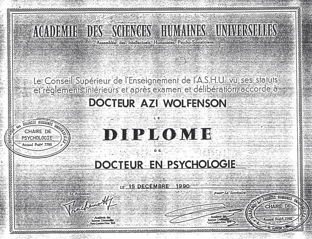 Doctorado en Psicologia