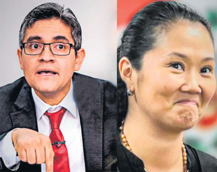 Domingo Pérez y Keiko Fujimori