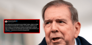 Edmundo González denuncia secuestro de su yerno