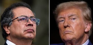 Gustavo Petro y Donald Trump