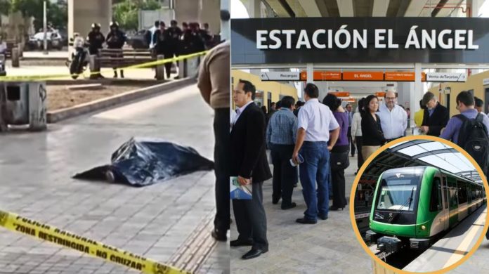 Le vuelan la cabeza en estación del tren