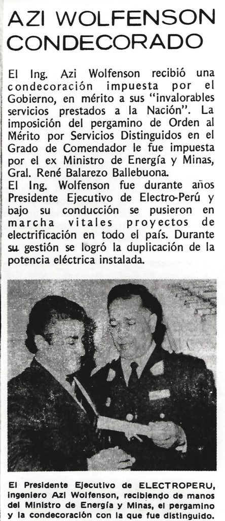 Publicacion de Orden al merito por servicios distinguidos en el Grado de Comendador