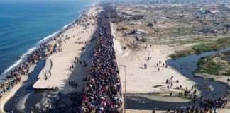 Palestinos regresan al norte de Gaza Palestinos regresan al norte de Gaza