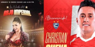 Christian Cueva estará en la Noche de Cienciano junto a Pamela Franco