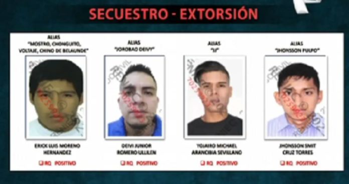 Presentan alista de sicarios y apretones