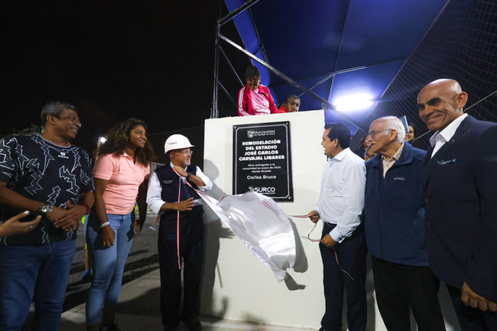 Surco inaugura su complejo deportivo José Carlos Carvajal