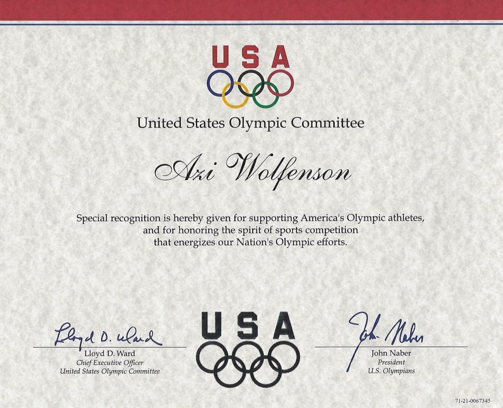 USA Olympic, Supporting Americas Olympic athletes
