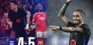 Barcelona venció 5-4 al Benfica en un partidazo por la Champions