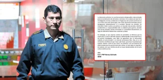 Harvey Colchado acusa a Santivañez de proteger delincuentes