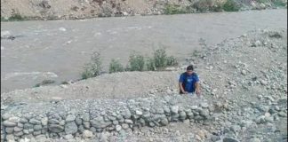 Comas: Vecinos preocupados ante el incremento de caudal del Río
