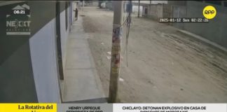 Chiclayo: Detonan explosivo en vivienda de dirigente de mototaxis