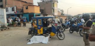 Sujeto se hace pasar como pasajero y asesina a mototaxista