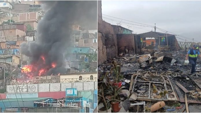 Callao: Familias perdieron todo tras incendio Callao: Familias perdieron todo tras incendio