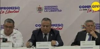 Adrianzén no descarta toque de queda Trujillo